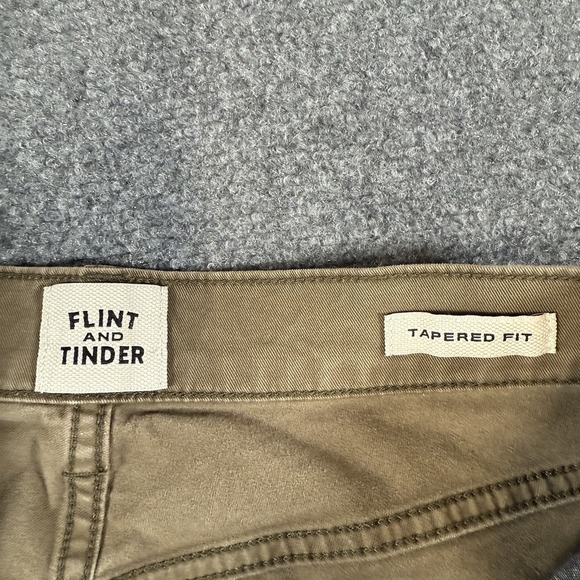 Flint and Tinder Pants Mens 30x30 (Fits 30x29) Brown Tapered Fit Huckberry - Picture 5 of 14